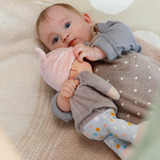 ZAPF Creation BABY born for babies Sweetie Mauve 30cm, Poupée Gris, Poupée, Genre neutre, 0 an(s), Garçon/Fille, 300 mm, Multicolore