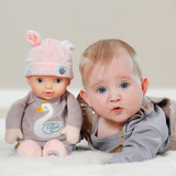 ZAPF Creation BABY born for babies Sweetie Mauve 30cm, Poupée Gris, Poupée, Genre neutre, 0 an(s), Garçon/Fille, 300 mm, Multicolore