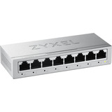 Zyxel 8-Port Unmanaged, Switch Argent