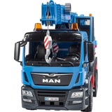 Camion man tgs de transport avec grue, 3 conteneurs a verre et bouteilles  multicolore Bruder