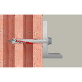 fischer Cheville à tige longue DuoXpand 8x80 FUS Gris clair/Rouge