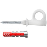 fischer EasyHook Loop DuoPower 8x40, Cheville Blanc