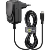 goobay 49529 chargeur d'appareils mobiles Noir Intérieure Noir, Intérieure, Secteur, 5 V, 1 A, 1,5 m, Noir