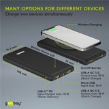 goobay 53933, Powerbank Noir