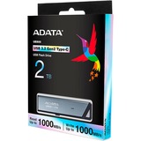 ADATA AELI-UE800-2T-CSG, Clé USB Aluminium (brossé)