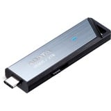 ADATA AELI-UE800-2T-CSG lecteur USB flash 2 To USB Type-C 3.2 Gen 2 (3.1 Gen 2) Argent, Clé USB Aluminium (brossé), 2 To, USB Type-C, 3.2 Gen 2 (3.1 Gen 2), 1000 Mo/s, Slide, Argent