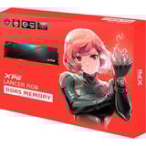 ADATA LANCER RGB module de mémoire 64 Go 2 x 32 Go DDR5, Mémoire vive Noir, 64 Go, 2 x 32 Go, DDR5, 6400 MHz, 288-pin DIMM