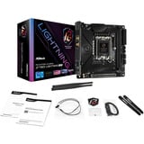 ASRock Z790I LIGHTNING WIFI carte mère socket 1700 Noir/Argent