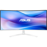 ASUS VU34WCIP-W écran plat de PC 86,4 cm (34") 3440 x 1440 pixels Wide Quad HD Blanc Moniteur UltraWide incurvé Blanc, 1x DisplayPort, 1x HDMI, 1x USB-C, 4x USB-A, 86,4 cm (34"), 3440 x 1440 pixels, Wide Quad HD, 1 ms, Blanc