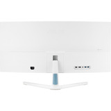 ASUS VU34WCIP-W écran plat de PC 86,4 cm (34") 3440 x 1440 pixels Wide Quad HD Blanc Moniteur UltraWide incurvé Blanc, 1x DisplayPort, 1x HDMI, 1x USB-C, 4x USB-A, 86,4 cm (34"), 3440 x 1440 pixels, Wide Quad HD, 1 ms, Blanc
