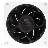 Alphacool Apex Stealth Metal Power, Ventilateur de boîtier Blanc/Noir, Connecteur PWM à 4 broches pour le ventilateur