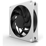 Alphacool Apex Stealth Metal Power, Ventilateur de boîtier Blanc/Noir, Connecteur PWM à 4 broches pour le ventilateur