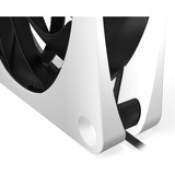 Alphacool Apex Stealth Metal Power, Ventilateur de boîtier Blanc/Noir, Connecteur PWM à 4 broches pour le ventilateur