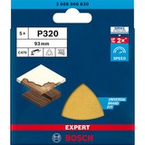 Bosch Expert Feuilles abrasives C470, Feuille abrasive 5 pièce(s)