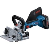 Bosch Fraiseuse plate à lamelles sans fil GFF 18V-22 Professional Solo, 18 volts, Fraiseuse de rainure Bleu/Noir