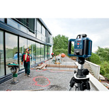 Bosch GRL 250 HV Professional Niveau rotatif 250 m 635 nm (< 1 mW), Laser rotatif Bleu/Noir, 250 m, 0,1 mm/m, 5°, 600 tr/min, 635 nm (< 1 mW), Niveau rotatif