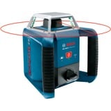 Bosch GRL 400 H Professional Niveau rotatif 400 m 635 nm (< 1 mW), Laser rotatif Bleu, 400 m, 0,08 mm/m, 5°, 600 tr/min, Rouge, 635 nm (< 1 mW)
