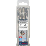 Bosch HSS-G Ensemble de forets 5pièce(s), Perceuse Perceuse, Ensemble de forets, 1 cm, 1 cm, 13,3 cm, 8,7 cm