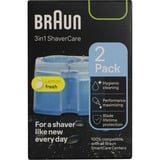 Braun CCR2 Cartouche de nettoyage Cartouche de nettoyage, Bleu, Braun, Braun Clean&Charge, Box, 2 pièce(s)