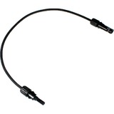  Câble de rallonge solaire 6mm², prise - douille 1,5 mètres, 0%, Câble d'extension Noir