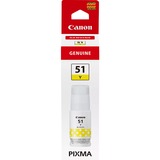 Canon GI-51Y, haut rendement, bouteille d'encre, jaune haut rendement, bouteille d'encre, jaune, Jaune, Canon, PIXMA G1520, G2520, G2560, G3520, G3560, 7700 pages, Jet d'encre, 1 pièce(s)
