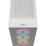 Corsair 3000D RGB AIRFLOW boîtier midi tower Blanc | 2x USB-A | RGB | Verre Trempé