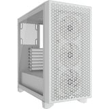 Corsair 3000D RGB AIRFLOW boîtier midi tower Blanc | 2x USB-A | RGB | Verre Trempé