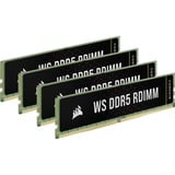 Corsair 64 Go DDR5-6000 ECC (4x 16 Go) Quad-Kit, Mémoire vive Noir, CMA64GX5M4B6000C40, WS, XMP 3.0