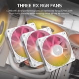 Corsair iCUE LINK TITAN 360 RX LCD Reconditionné, Watercooling Blanc