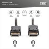 Digitus AK-340100-100-S, Câble Noir