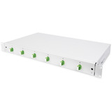 Digitus Boîte de fusion LWL, équipée, 6x LC-APC DX, OS2, Boîte de raccordement 