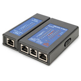 Digitus Testeur de câble unilatéral pour câbles réseau RJ45 Noir