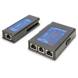 Digitus Testeur de câble unilatéral pour câbles réseau RJ45 Noir
