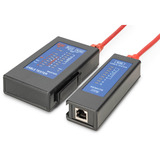 Digitus Testeur de câble unilatéral pour câbles réseau RJ45 Noir