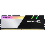 G.Skill 16 Go DDR4-3200 Kit, Mémoire vive Noir/Blanc, F4-3200C16D-16GTZN, Trident Z Neo, XMP