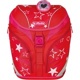 Herlitz SoftLight Plus Stars&Strips, Cartable Rouge