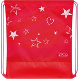 Herlitz SoftLight Plus Stars&Strips, Cartable Rouge