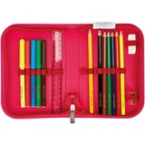 Herlitz SoftLight Plus Stars&Strips, Cartable Rouge