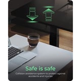 ICY BOX IB-EW122B-TT, Table Noir