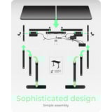 ICY BOX IB-EW122B-TT, Table Noir