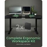 ICY BOX IB-EW122B-TT, Table Noir