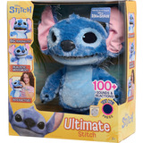 Just Play Disney Stitch - Ultimate Stitch, Peluche Caractère, 3 an(s), Interactif, Sonore, AA, Piles fournies