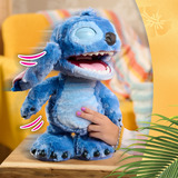Just Play Disney Stitch - Ultimate Stitch, Peluche Caractère, 3 an(s), Interactif, Sonore, AA, Piles fournies