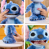 Just Play Disney Stitch - Ultimate Stitch, Peluche Caractère, 3 an(s), Interactif, Sonore, AA, Piles fournies