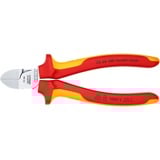 KNIPEX Pince coupante de côté 70 26 160, Tenailles de cran isolées par gaines bi-matière, certifiées VDE