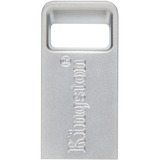 Kingston DataTraveler Micro 256 Go, Clé USB Argent, DTMC3G2/256GB, USB 3.2 Gen 1