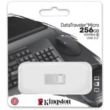 Kingston DataTraveler Micro 256 Go, Clé USB Argent, DTMC3G2/256GB, USB 3.2 Gen 1