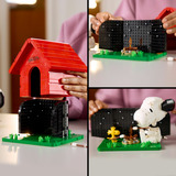 LEGO Ideas Peanuts : la niche de Snoopy, Jouets de construction Jeu de construction, 18 an(s), Plastique, 964 pièce(s), 1,25 kg, Vente au détail