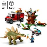 LEGO Jurassic World - Missions dinosaures: la découverte du stégosaure, Jouets de construction 76965