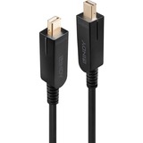 Lindy 38481 câble DisplayPort 20 m Mini DisplayPort Noir Noir, 20 m, Mini DisplayPort, Mini DisplayPort, Mâle, Mâle, 7680 x 4320 pixels
